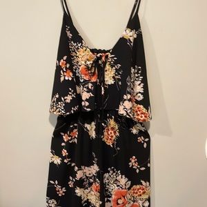 Floral Pant Romper
